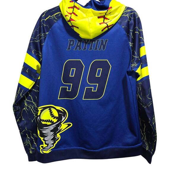 WNBA BOOMBAH SEATTLE STORM PAYTIN #99 PULLOVER HOODIE UNISEX SIZE LARGE - Picture 3 of 6